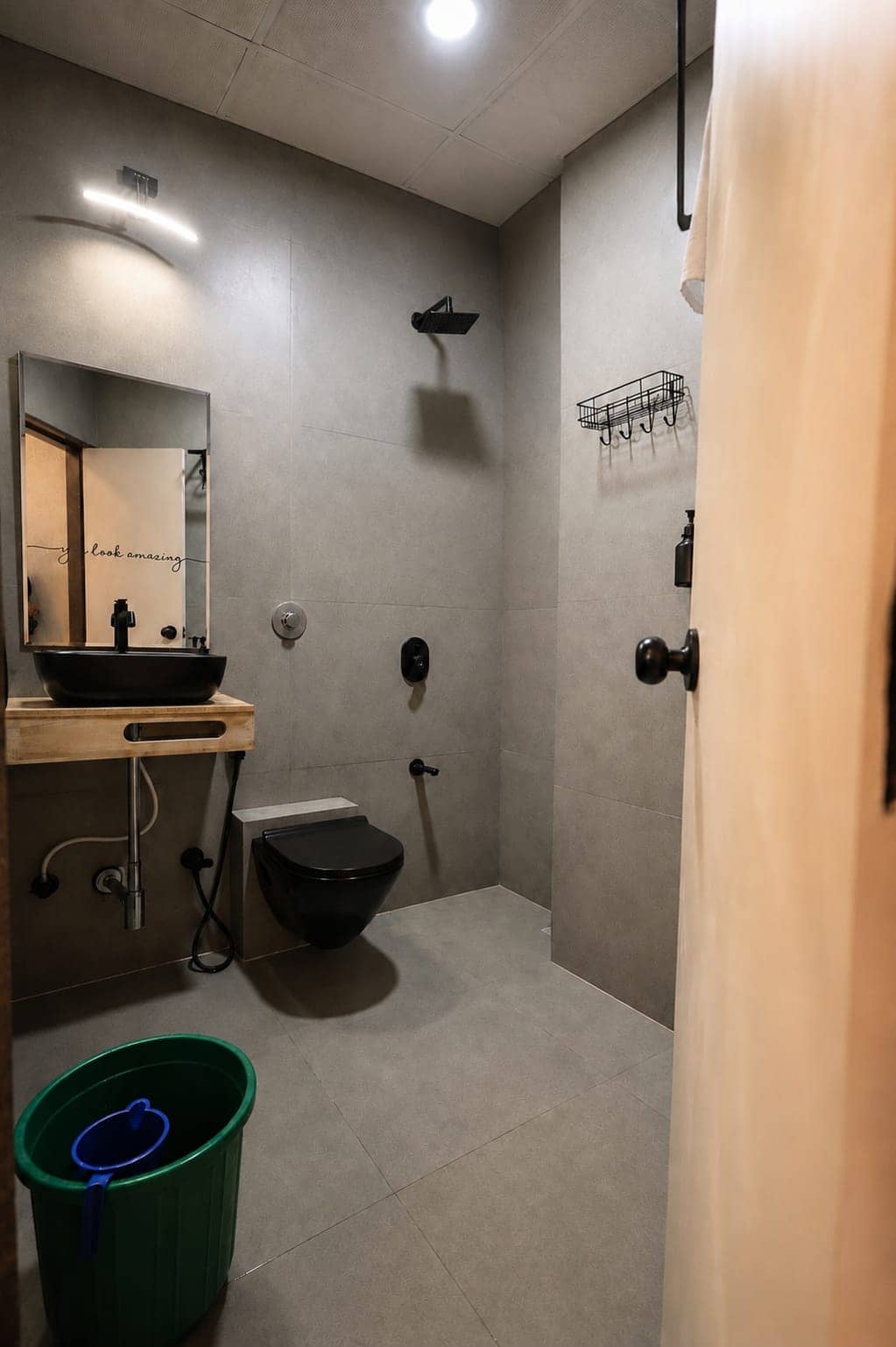 Modern ensuite bathroom in Liora